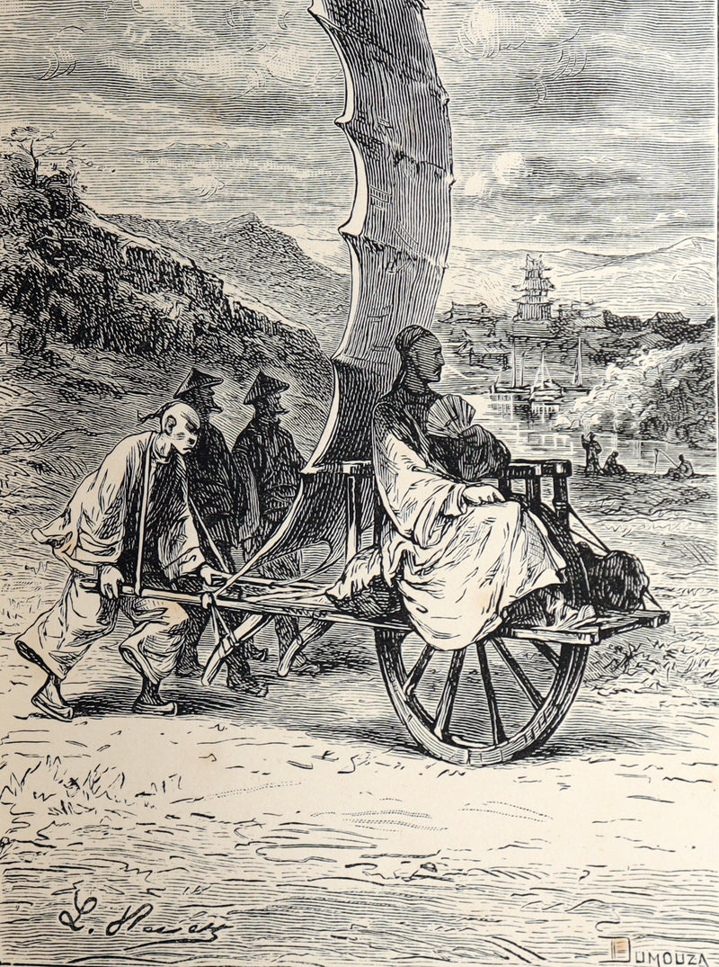 1883 Rare Third Edition - The Tribulations of a Chinaman by Jules Verne