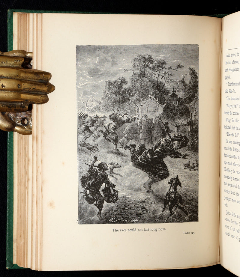 1883 Rare Third Edition - The Tribulations of a Chinaman by Jules Verne