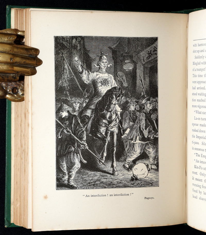 1883 Rare Third Edition - The Tribulations of a Chinaman by Jules Verne