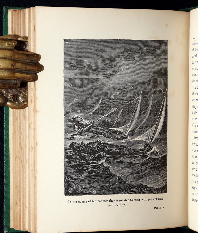 1883 Rare Third Edition - The Tribulations of a Chinaman by Jules Verne