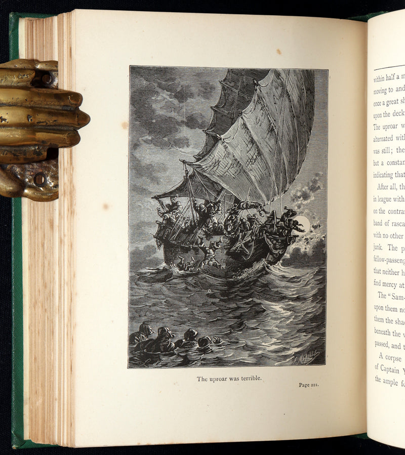 1883 Rare Third Edition - The Tribulations of a Chinaman by Jules Verne