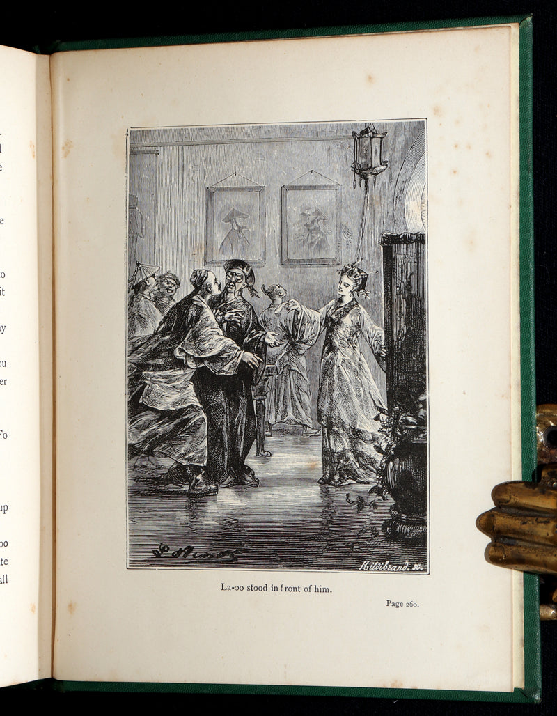 1883 Rare Third Edition - The Tribulations of a Chinaman by Jules Verne