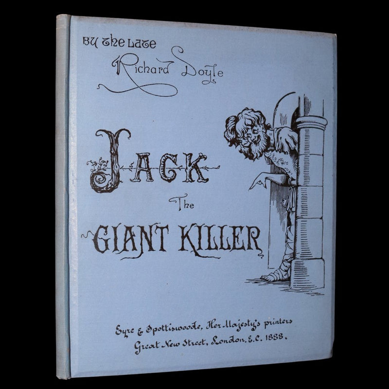 1888 First Edition - Jack The Giant Killer color illustrated by Richard Doyle