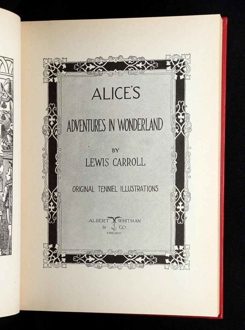 1932 Nice Whitman Edition - Alice’s Adventures in Wonderland by Lewis Carroll