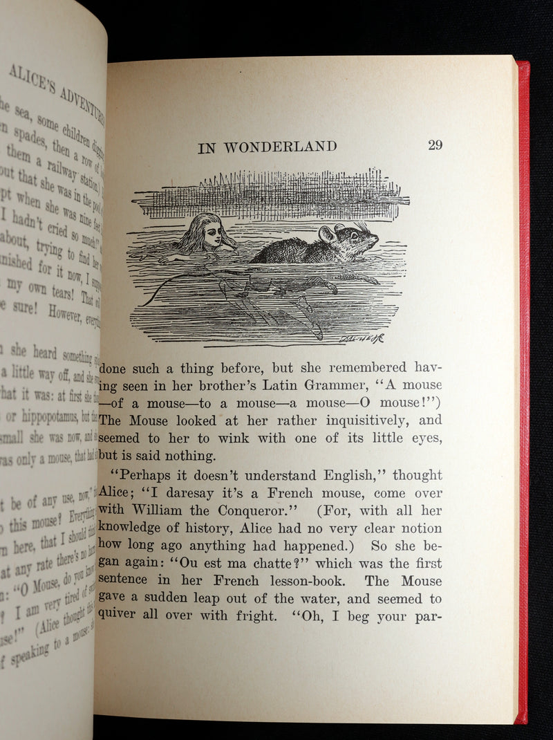 1932 Nice Whitman Edition - Alice’s Adventures in Wonderland by Lewis Carroll