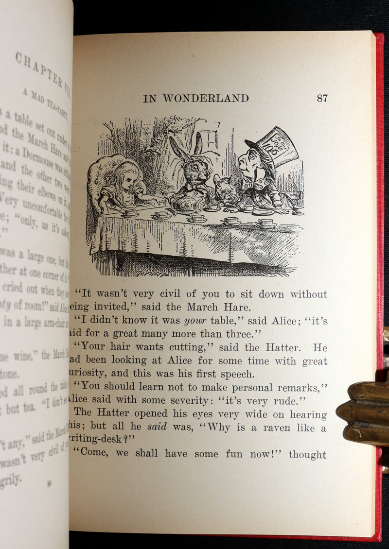 1932 Nice Whitman Edition - Alice’s Adventures in Wonderland by Lewis Carroll