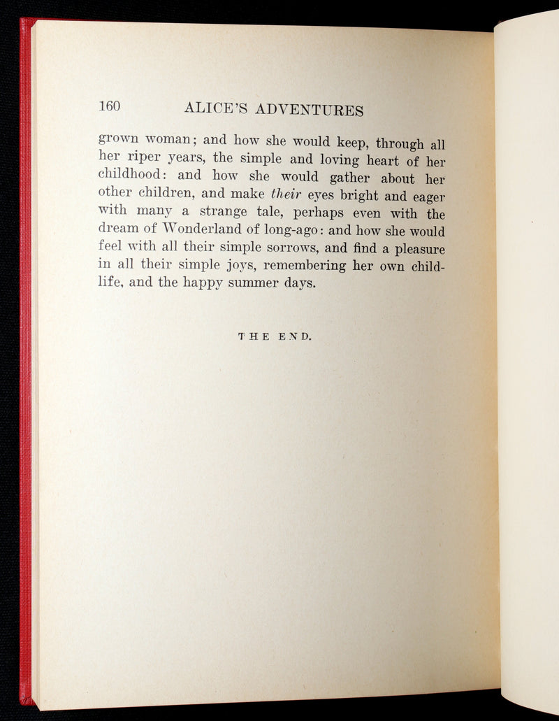 1932 Nice Whitman Edition - Alice’s Adventures in Wonderland by Lewis Carroll