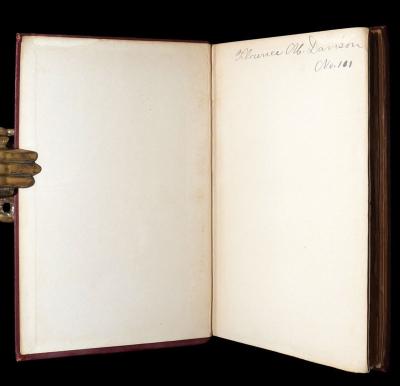 1889 Rare Book - The Narrative of Arthur Gordon Pym by Edgar Allan Poe