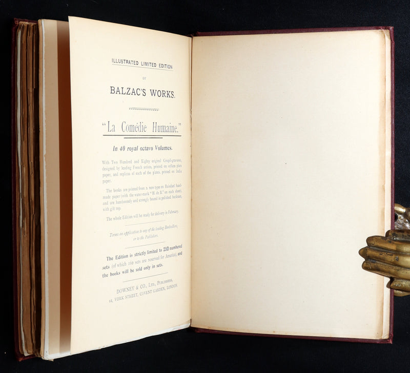 1889 Rare Book - The Narrative of Arthur Gordon Pym by Edgar Allan Poe