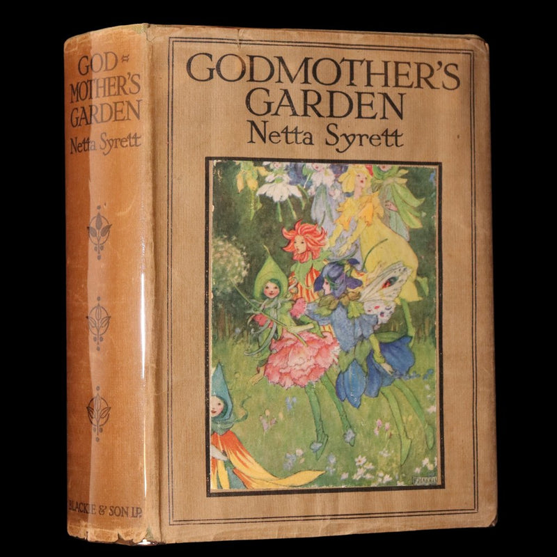 1919 Scarce First Edition - Godmother’s Garden Illustrated by Florence Harrison