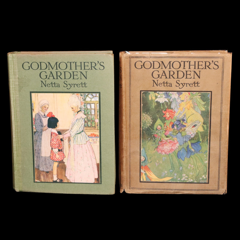 1919 Scarce First Edition - Godmother’s Garden Illustrated by Florence Harrison