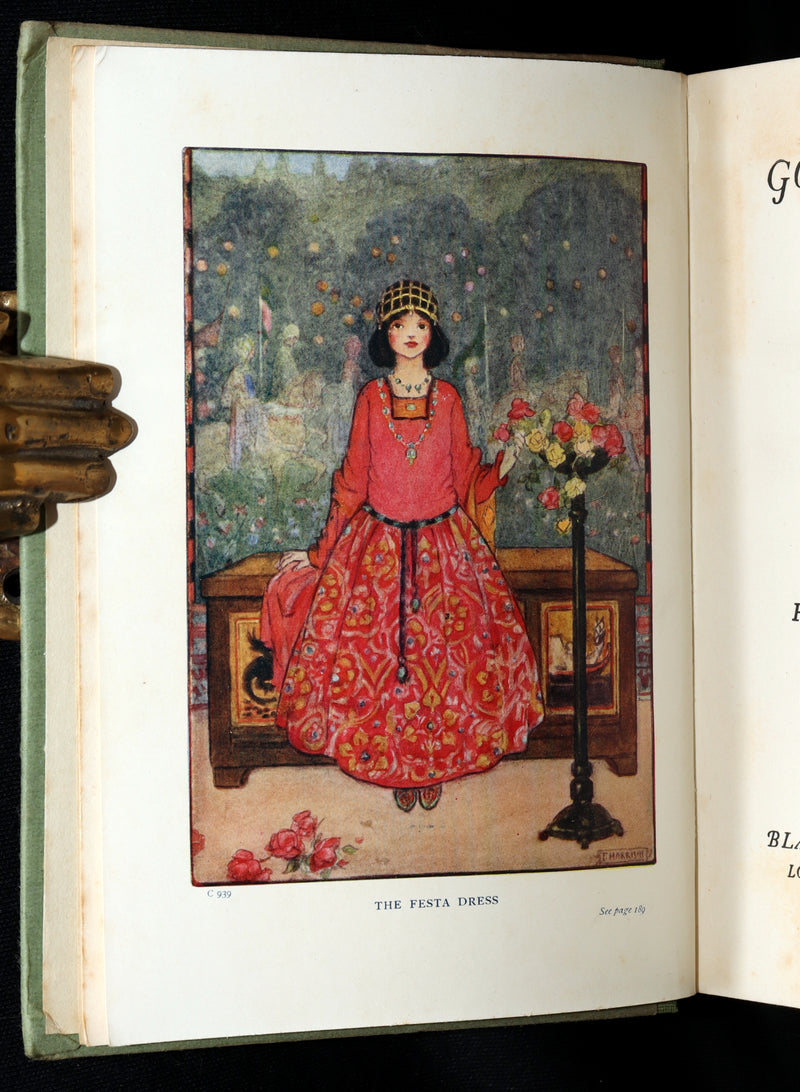1919 Scarce First Edition - Godmother’s Garden Illustrated by Florence Harrison