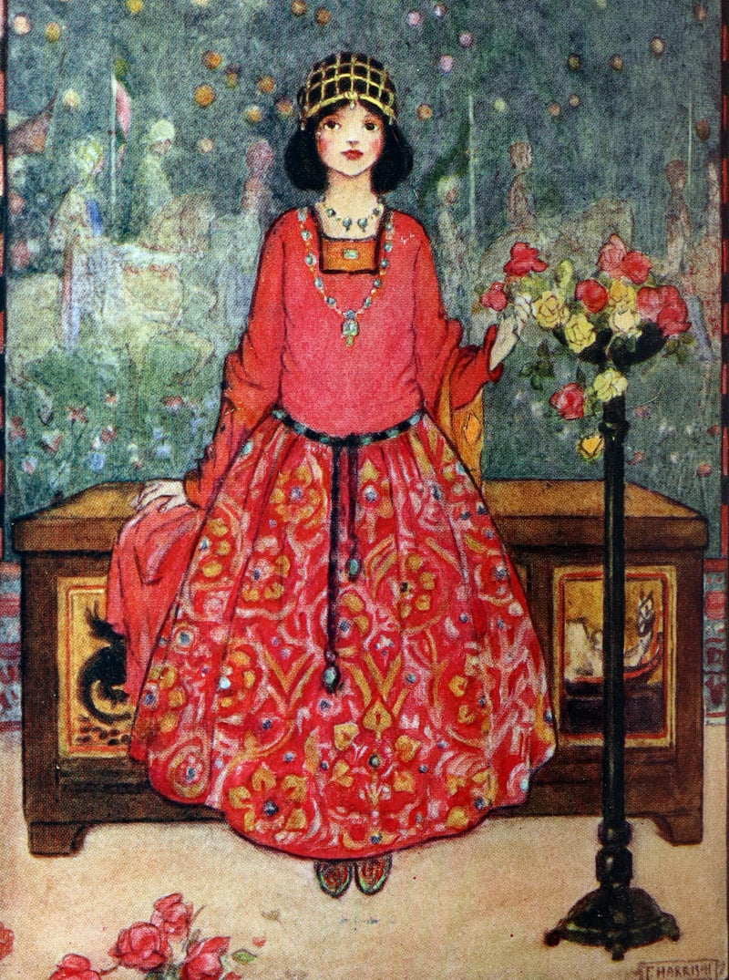 1919 Scarce First Edition - Godmother’s Garden Illustrated by Florence Harrison