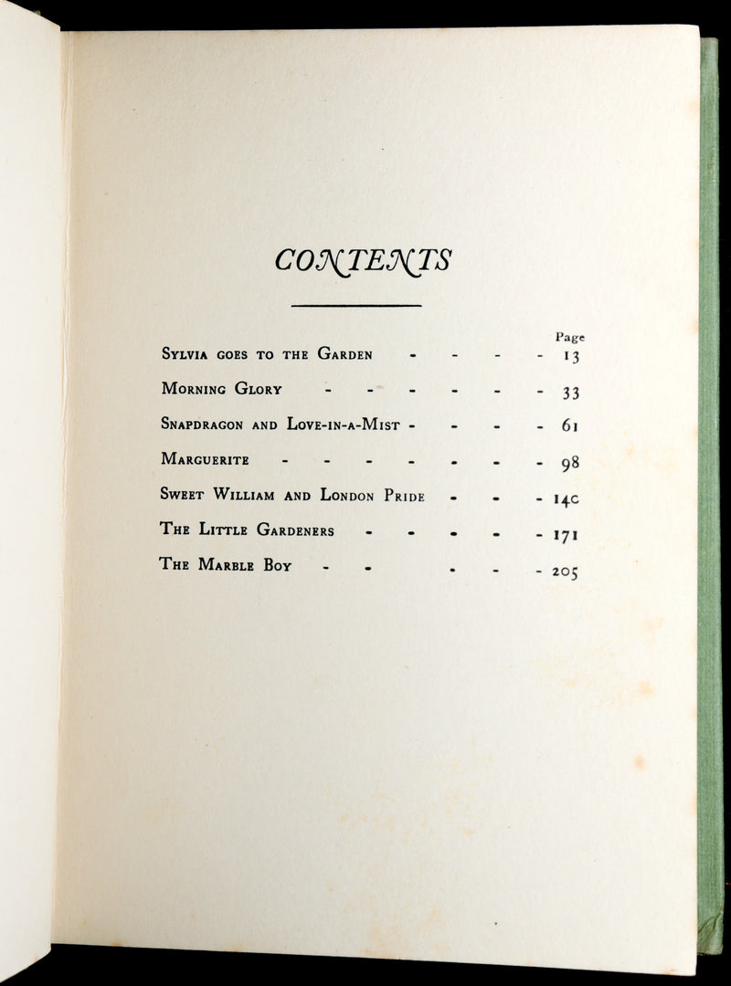 1919 Scarce First Edition - Godmother’s Garden Illustrated by Florence Harrison
