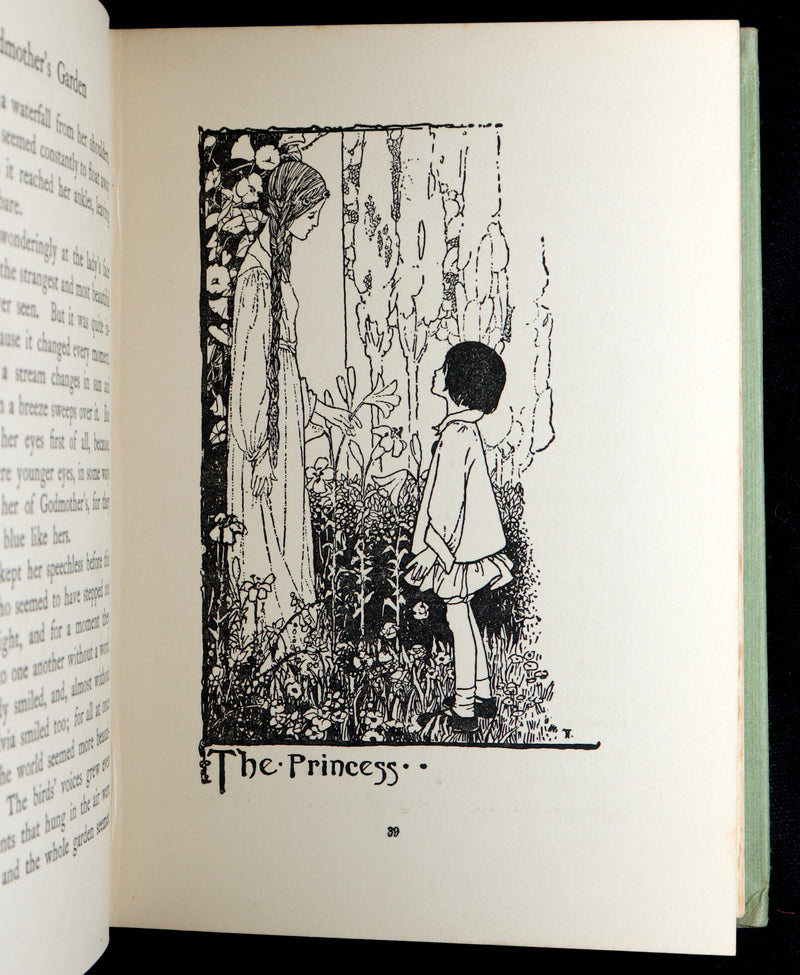 1919 Scarce First Edition - Godmother’s Garden Illustrated by Florence Harrison