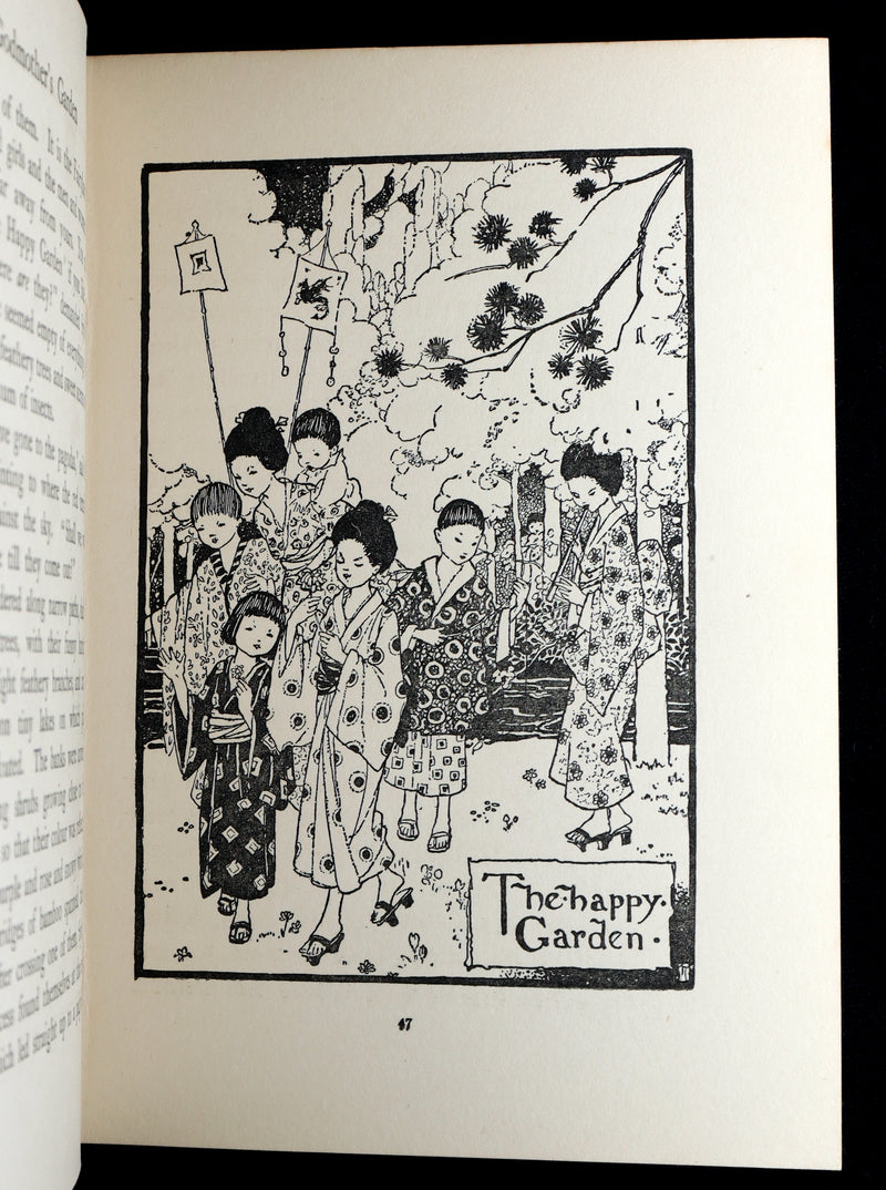 1919 Scarce First Edition - Godmother’s Garden Illustrated by Florence Harrison