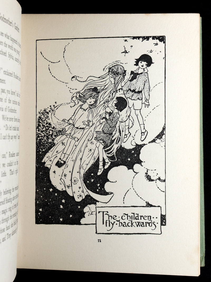 1919 Scarce First Edition - Godmother’s Garden Illustrated by Florence Harrison