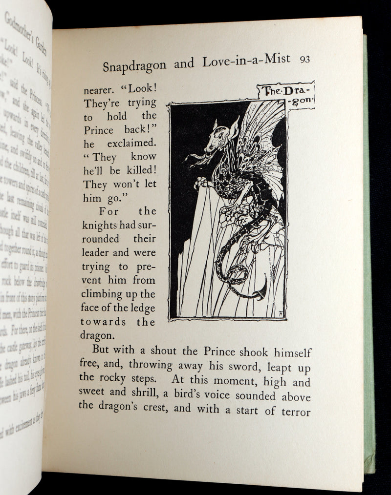 1919 Scarce First Edition - Godmother’s Garden Illustrated by Florence Harrison