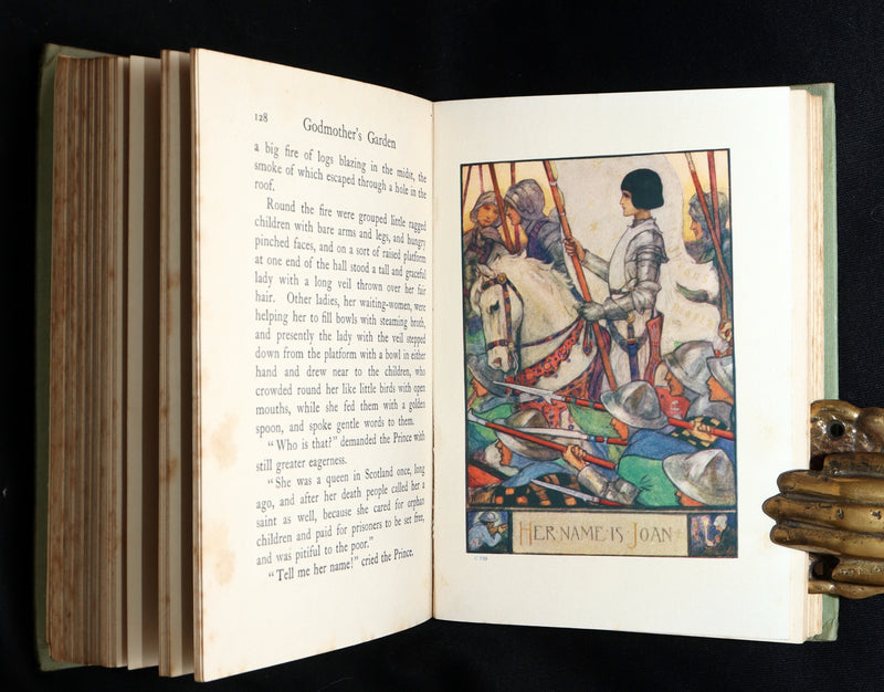 1919 Scarce First Edition - Godmother’s Garden Illustrated by Florence Harrison