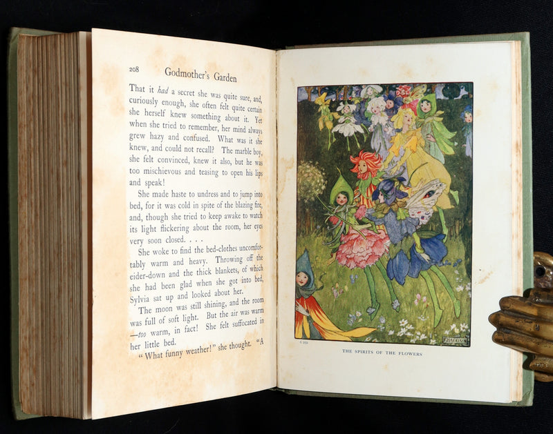 1919 Scarce First Edition - Godmother’s Garden Illustrated by Florence Harrison
