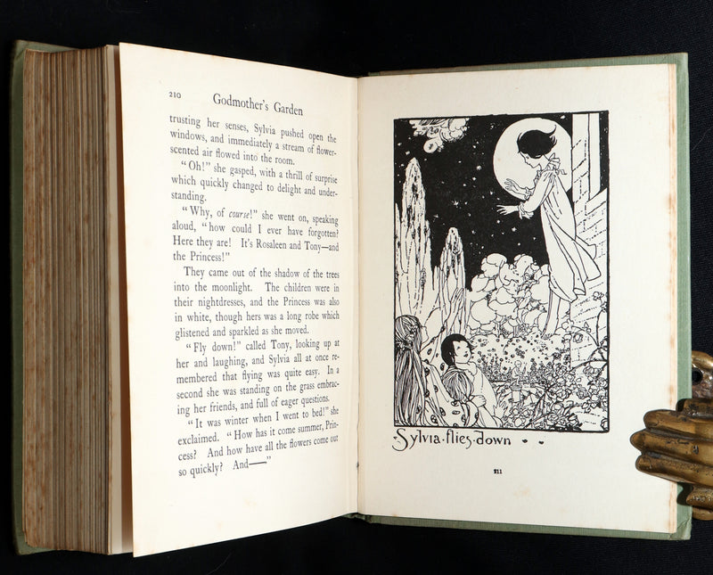 1919 Scarce First Edition - Godmother’s Garden Illustrated by Florence Harrison