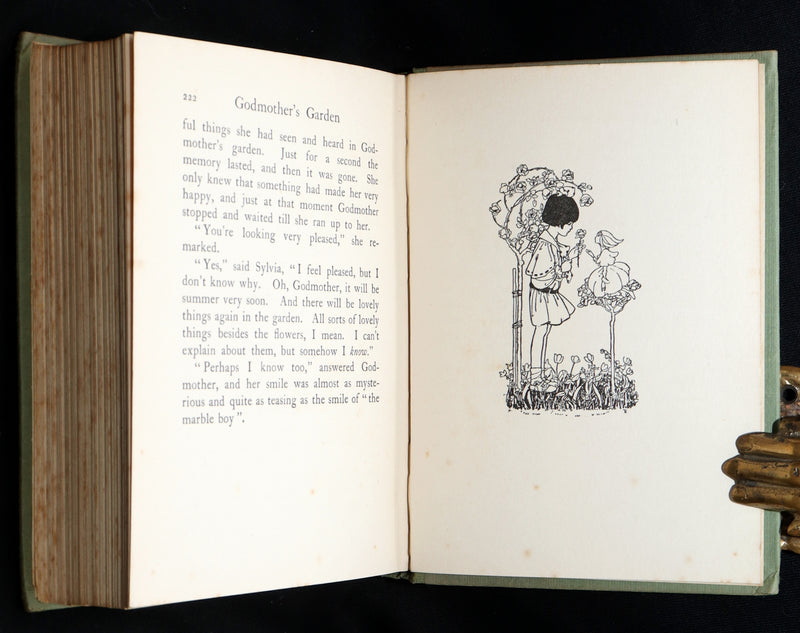 1919 Scarce First Edition - Godmother’s Garden Illustrated by Florence Harrison