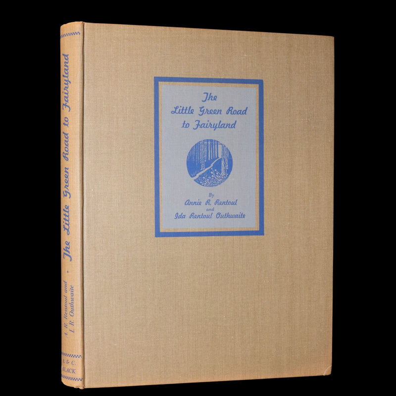 1948 First Australian Ed. - Little Green Road to Fairyland by I. D. Outhwaite