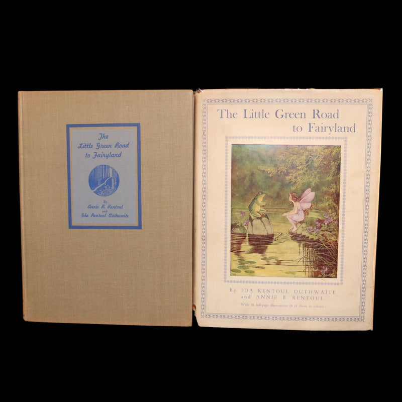 1948 First Australian Ed. - Little Green Road to Fairyland by I. D. Outhwaite