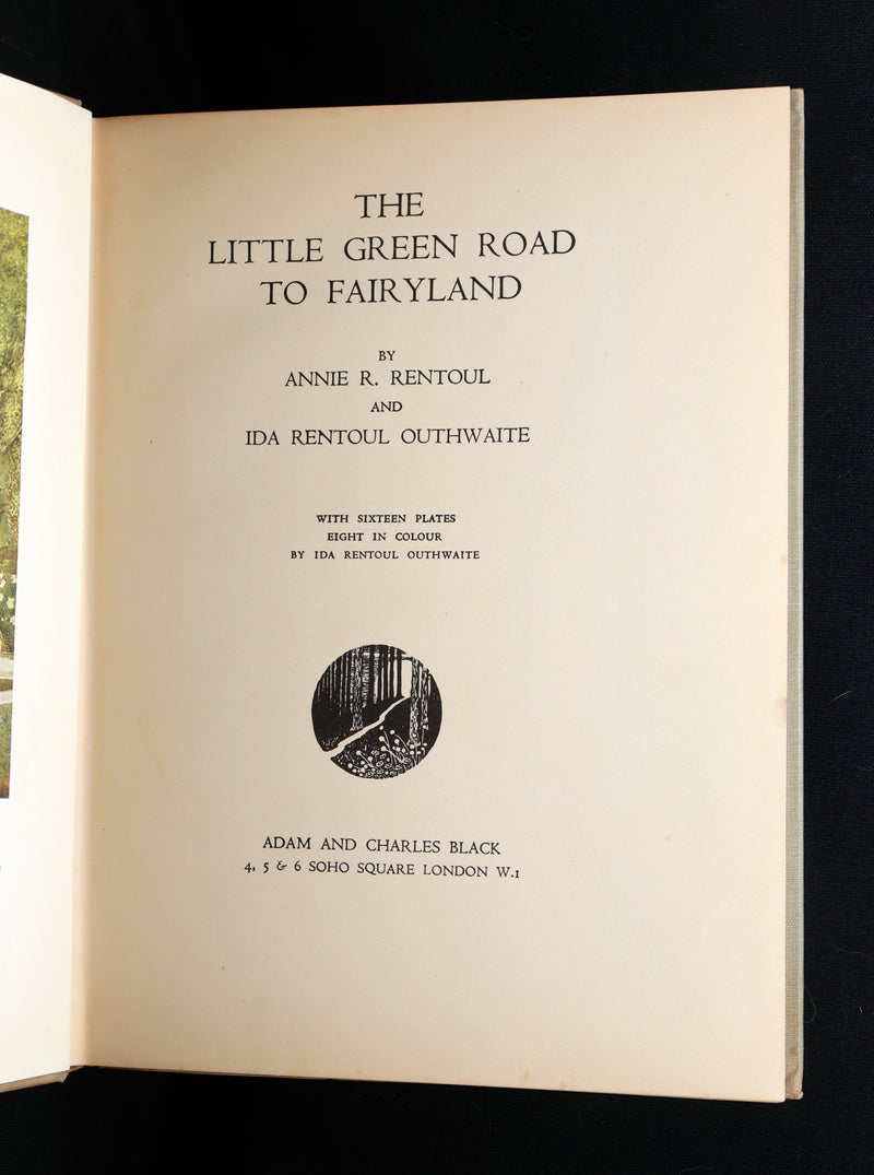 1948 First Australian Ed. - Little Green Road to Fairyland by I. D. Outhwaite