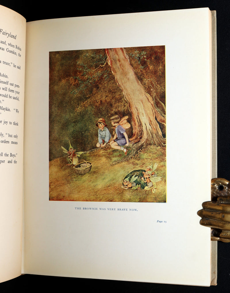 1948 First Australian Ed. - Little Green Road to Fairyland by I. D. Outhwaite