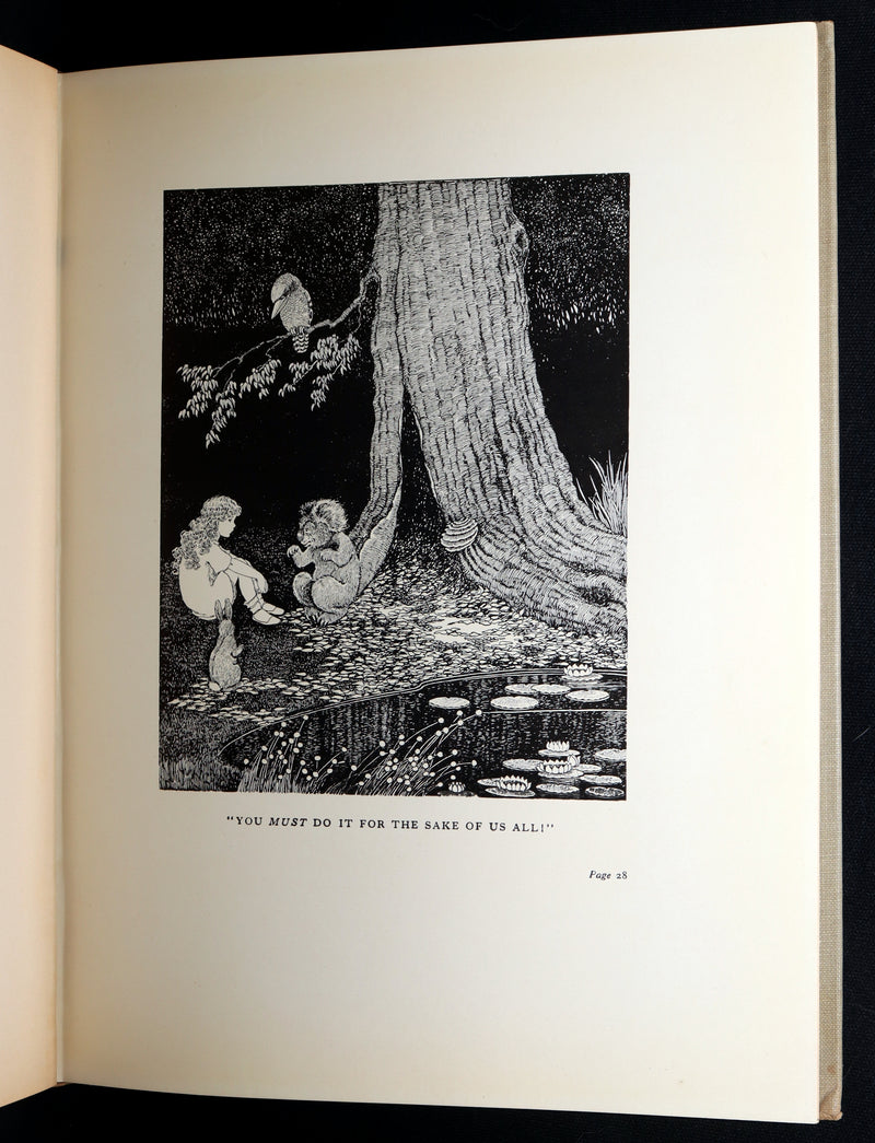 1948 First Australian Ed. - Little Green Road to Fairyland by I. D. Outhwaite