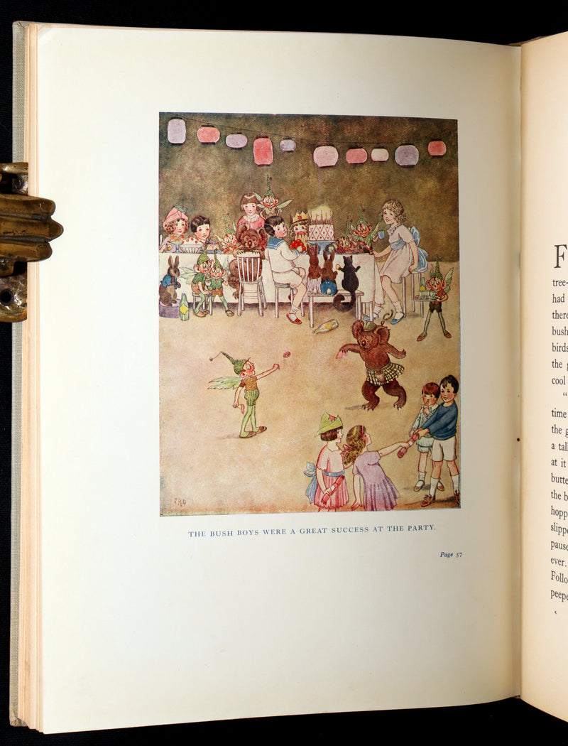 1948 First Australian Ed. - Little Green Road to Fairyland by I. D. Outhwaite