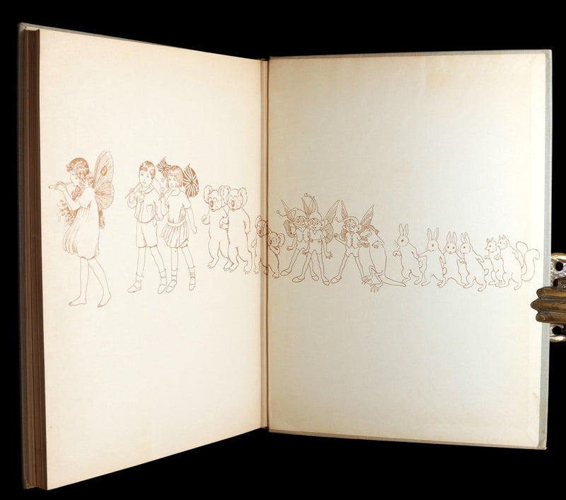 1948 First Australian Ed. - Little Green Road to Fairyland by I. D. Outhwaite