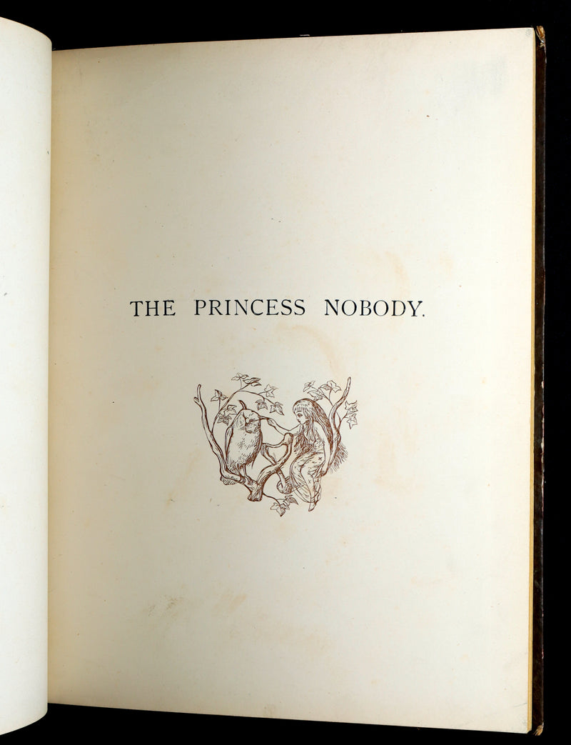 1884 First Edition - The Princess Nobody by A. Lang Illustrated by Richard Doyle