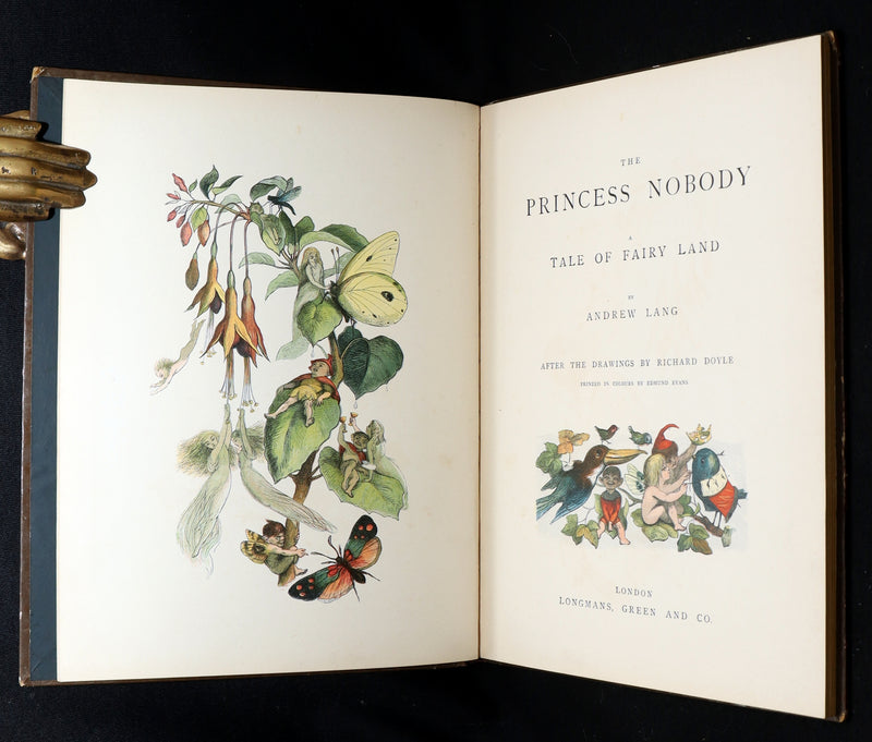 1884 First Edition - The Princess Nobody by A. Lang Illustrated by Richard Doyle