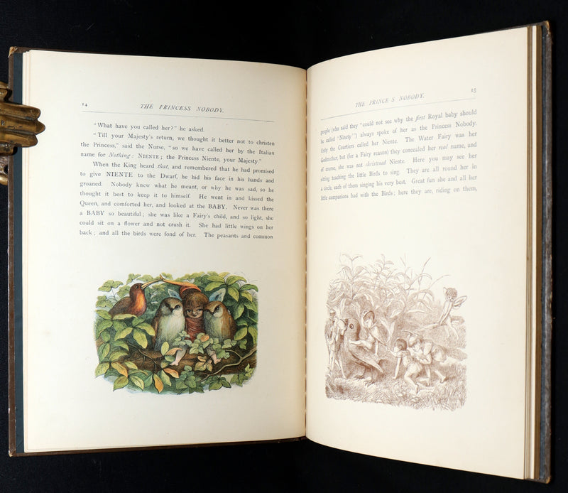 1884 First Edition - The Princess Nobody by A. Lang Illustrated by Richard Doyle