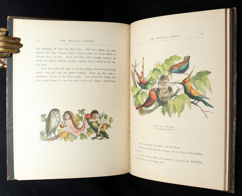 1884 First Edition - The Princess Nobody by A. Lang Illustrated by Richard Doyle