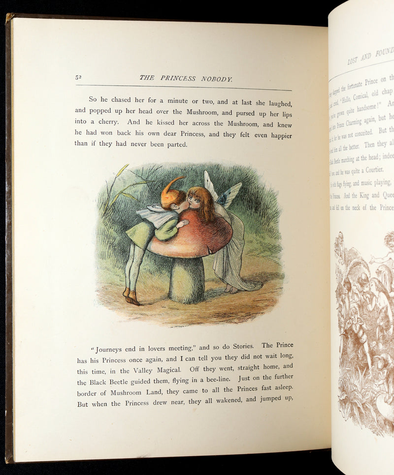 1884 First Edition - The Princess Nobody by A. Lang Illustrated by Richard Doyle