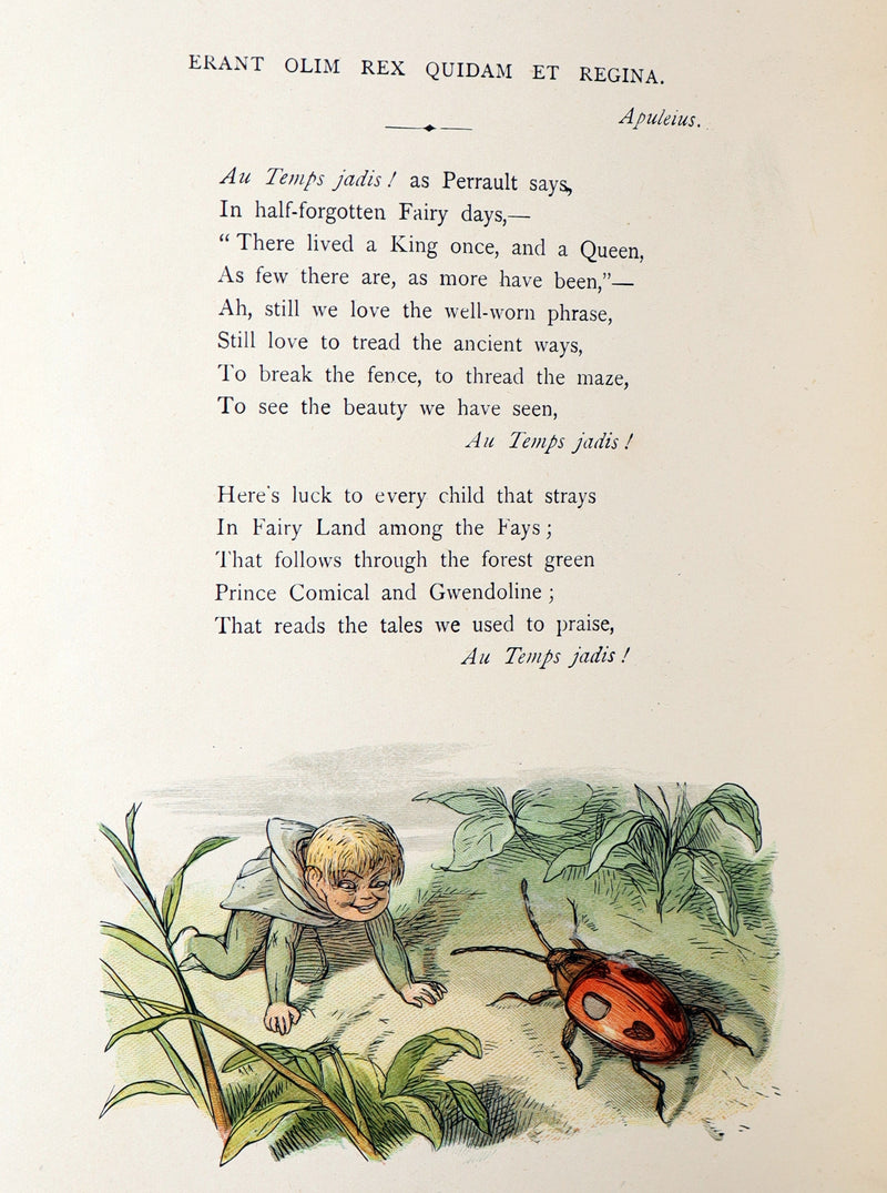 1884 First Edition - The Princess Nobody by A. Lang Illustrated by Richard Doyle