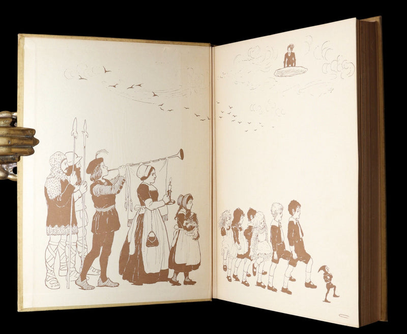 1922 First Gift Edition - Adventures of a Brownie illustrated by Maria L. Kirk
