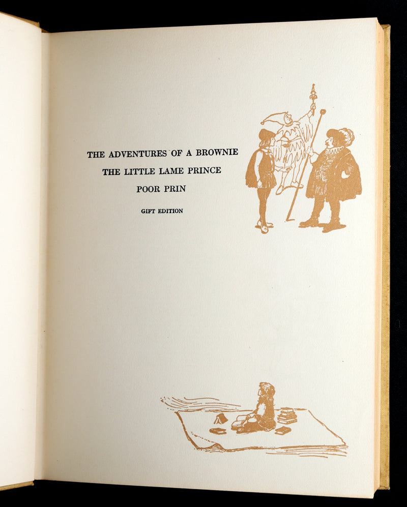 1922 First Gift Edition - Adventures of a Brownie illustrated by Maria L. Kirk