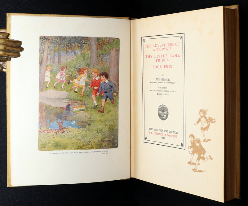 1922 First Gift Edition - Adventures of a Brownie illustrated by Maria L. Kirk