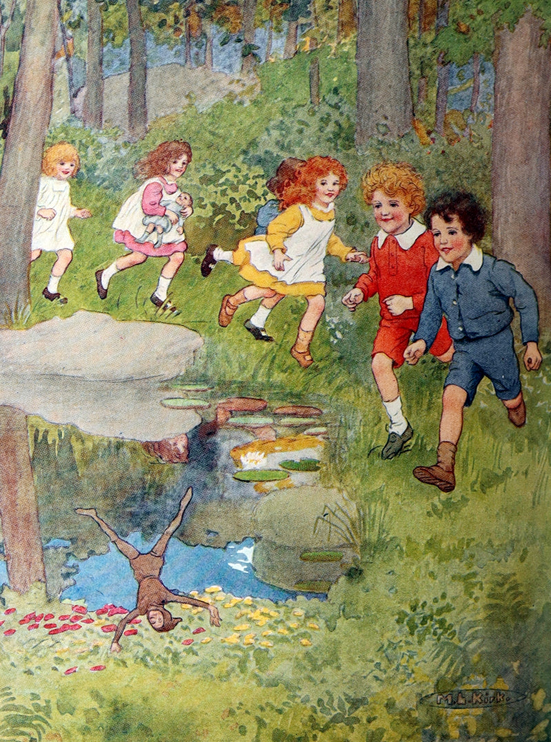 1922 First Gift Edition - Adventures of a Brownie illustrated by Maria L. Kirk