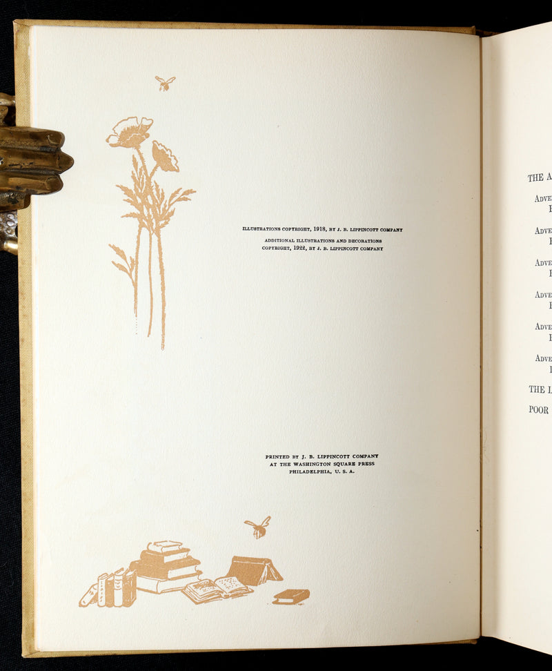 1922 First Gift Edition - Adventures of a Brownie illustrated by Maria L. Kirk