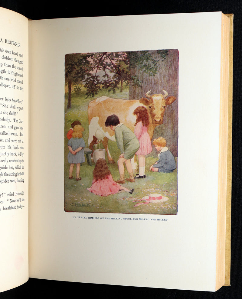 1922 First Gift Edition - Adventures of a Brownie illustrated by Maria L. Kirk