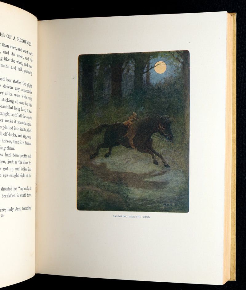 1922 First Gift Edition - Adventures of a Brownie illustrated by Maria L. Kirk
