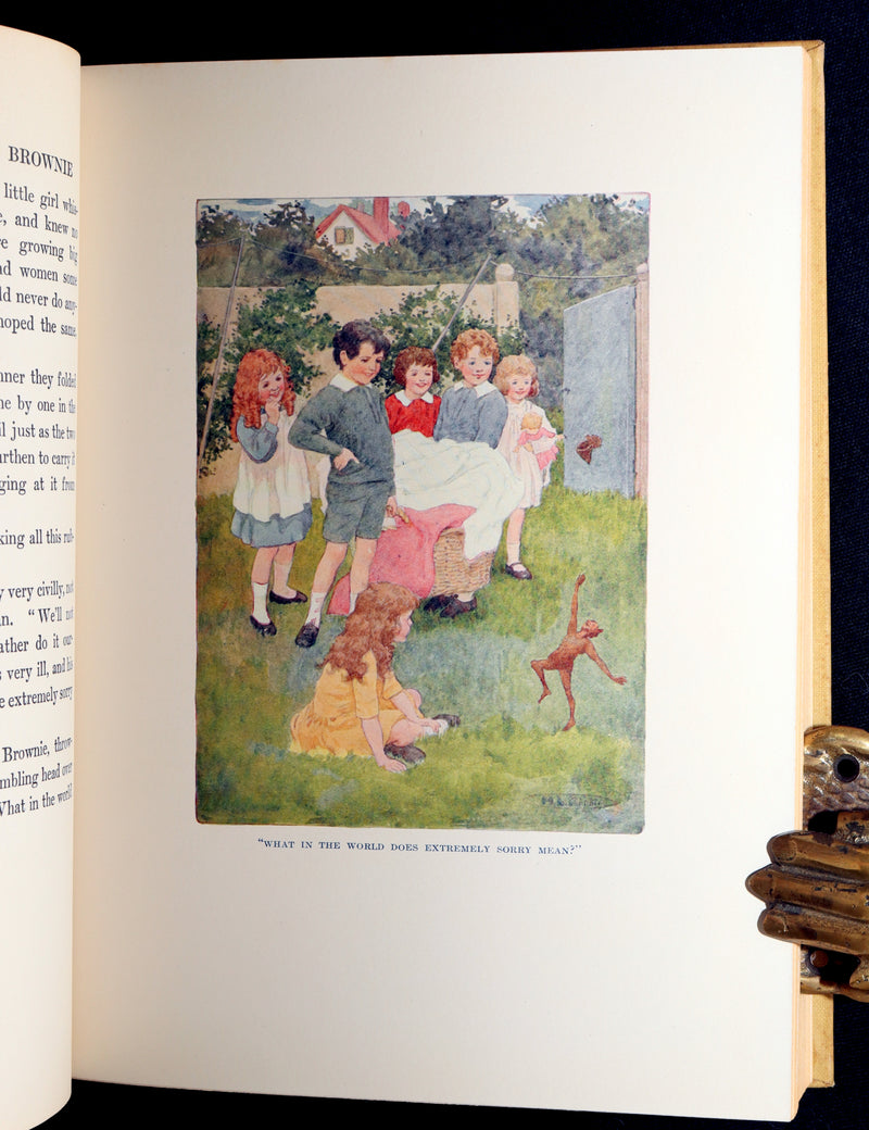 1922 First Gift Edition - Adventures of a Brownie illustrated by Maria L. Kirk