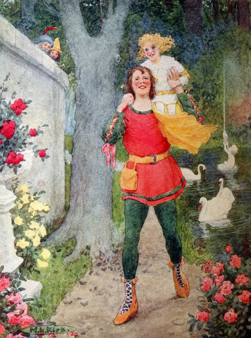 1922 First Gift Edition - Adventures of a Brownie illustrated by Maria L. Kirk