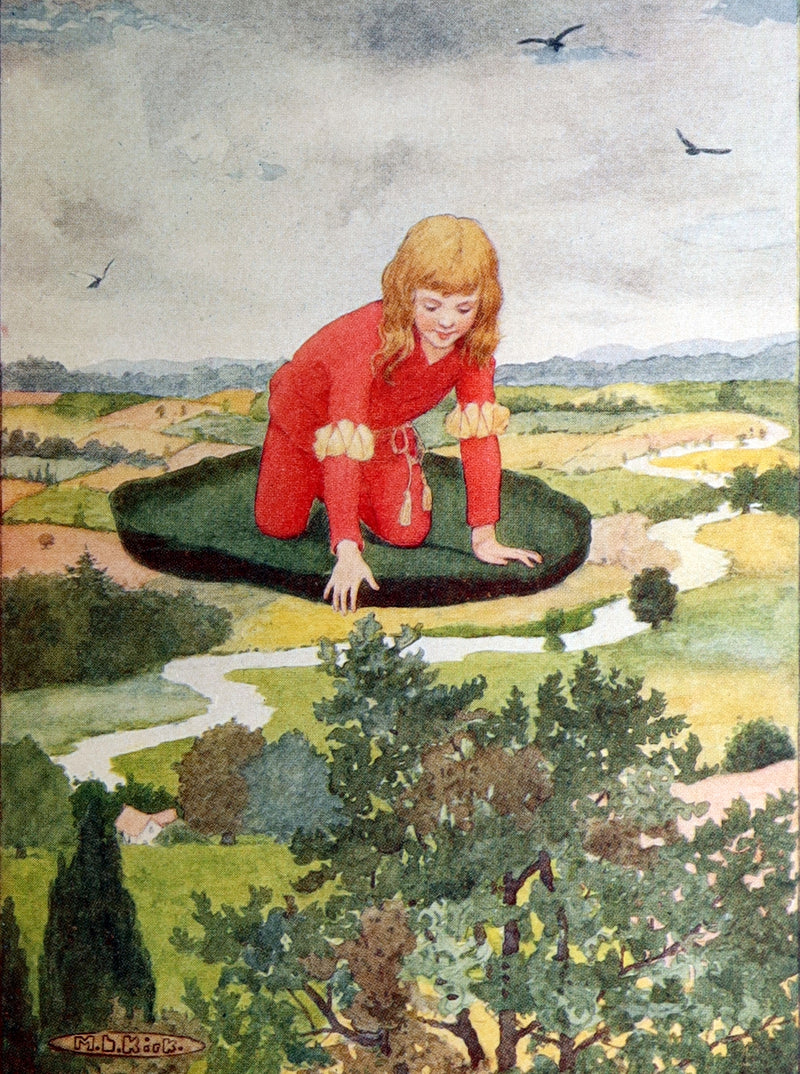 1922 First Gift Edition - Adventures of a Brownie illustrated by Maria L. Kirk