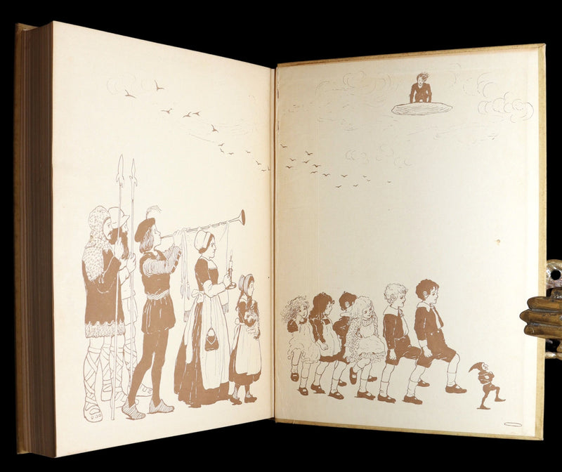1922 First Gift Edition - Adventures of a Brownie illustrated by Maria L. Kirk